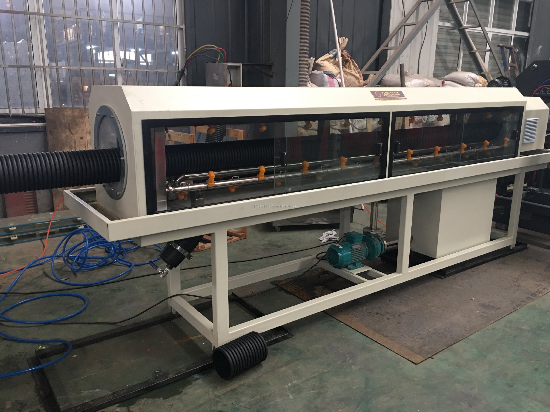 PVC Double Wall Corrugated Pipe  Machine