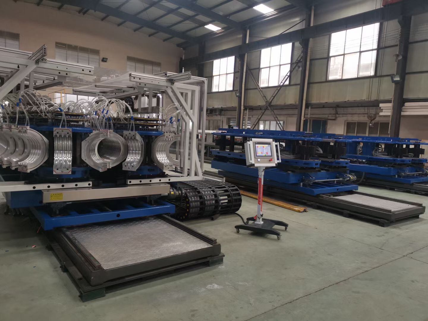 PVC Double Wall Corrugated Pipe Making Machine