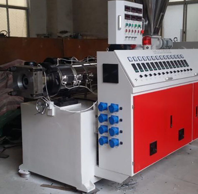 Plastic Conical Double Screw Extruder Machine China