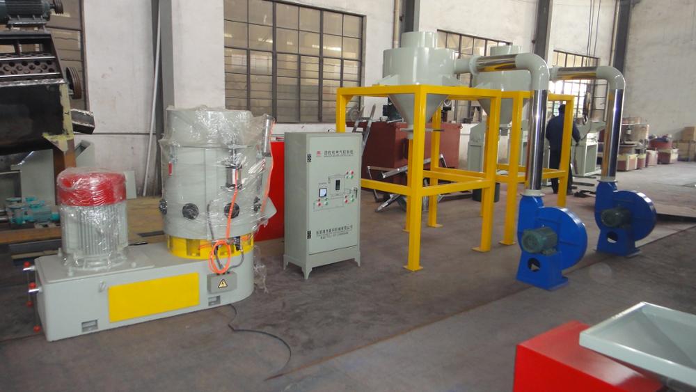 PE PP Waste Film Agglomerate Machine China