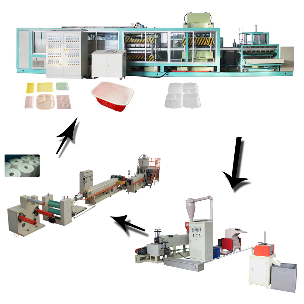 PS Fastfood Box Container Production Line