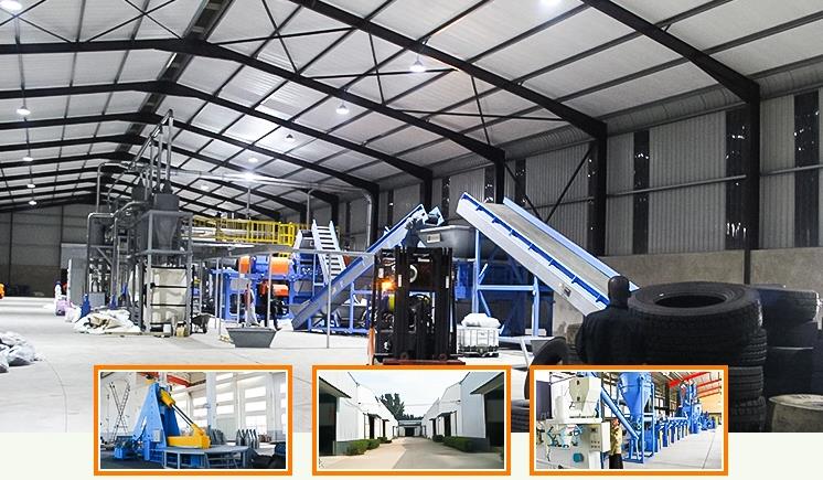 Waste Tire Recycling Machine China