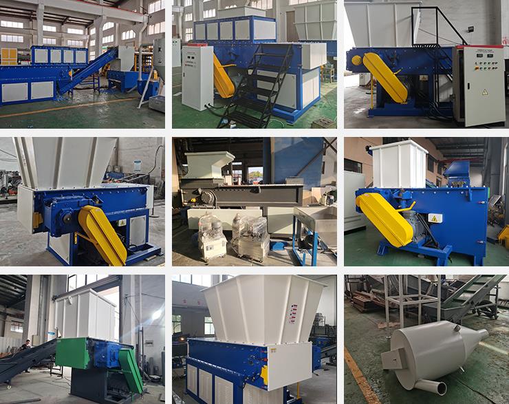 Large Diameter Plastic Pipe Shredder