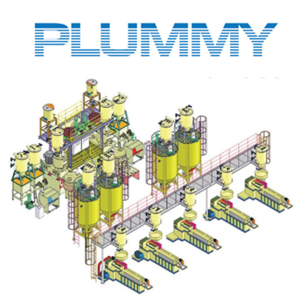 Full Automatic PVC Powder Dosing System China USD 50000 - USD 500000