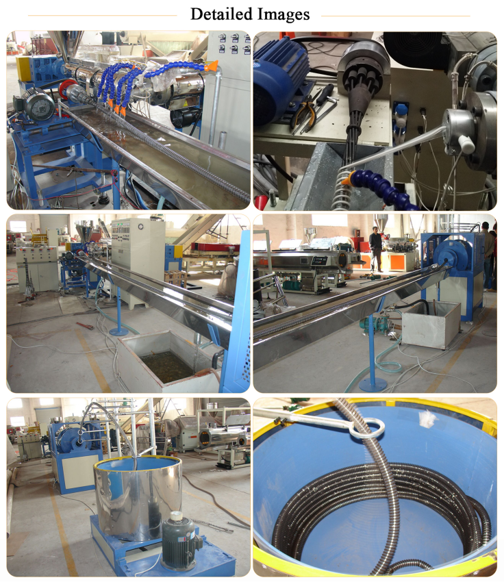 PVC Steel Wire Reinforced Hose Machine China